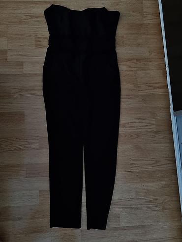 lc torbe: Crni ženski kombinezon bez bretela, pogodan za svečane prilike. Gornji — 1