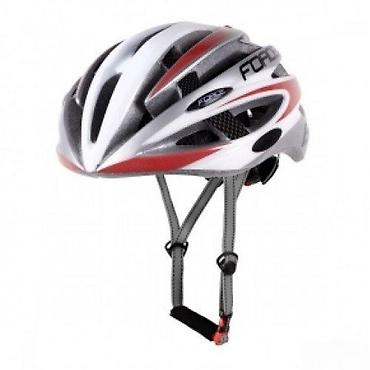 alligator rs 62: KACIGA FORCE ROAD CRVENO-BELA L/XL | Tehnologija double inmould — 1