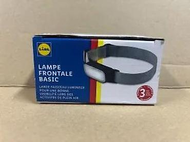 Oprema za bicikliste: LIDL Lampe Frontale Basic – čeona LED lampa - Širok svetlosni snop za — 9