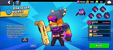 qizil muncuqlar: Brawl Stars hesabı – trofey yolu 9860, profil səviyyəsi 9+, hesab adı — 3