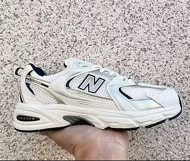 кожаные кросовки: Мужские кроссовки, 39, 40, 36, New Balance, Новый, цвет - Белый, Платная доставка, Самовывоз, Бесплатная доставка — 4