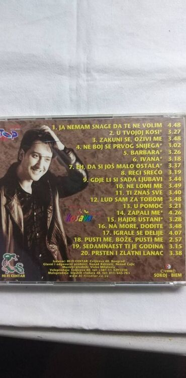 Knjige i stripovi: Cd domaca zabavna muzika,cena za kom. II — 10