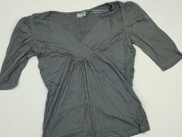 krotka bluzki z bufiastymi rękawami: Блуза жіноча, Okay, L, стан - Дуже гарний
