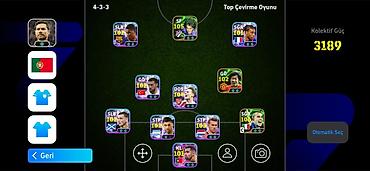forvard: EFootball 2024 hesabı – güclü komanda və zəngin kart kolleksiyası - — 2