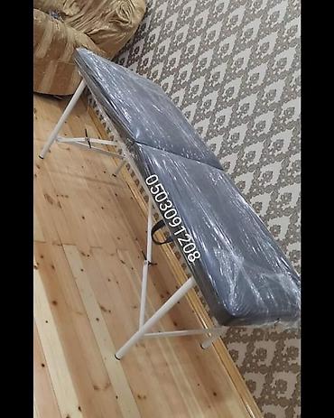 salon mebileri: Yeni, Masaj kuşetkası, rəng - Boz — 2
