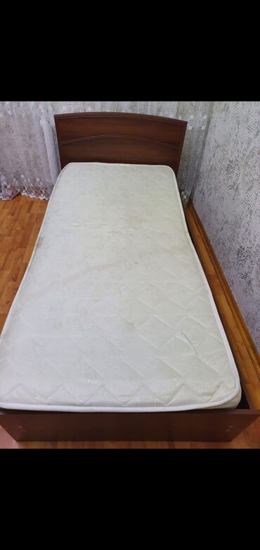 dosekler: Односпальная кровать, С матрасом