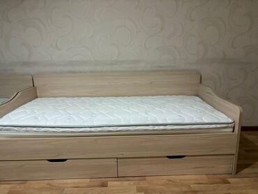 спальный диван токмок: Односпальная Кровать, Б/у