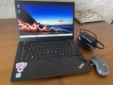 Ноутбуки: Ноутбук, Lenovo, 16 ГБ ОЗУ, Intel Core i7, 13.3 ", Б/у, Для несложных задач, память SSD