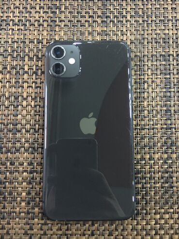 satılık ayfon 11: IPhone 11, 64 GB, Qara