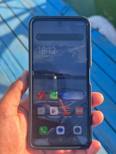 iphon 5 s: Tecno Pova 5, 256 GB, rəng - Göy, İki sim kartlı, Barmaq izi, Face ID