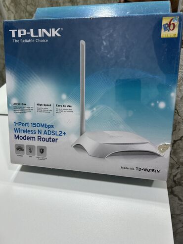 Serverlər: Modem yenidir. Pakopkada açılmaylb. 1port