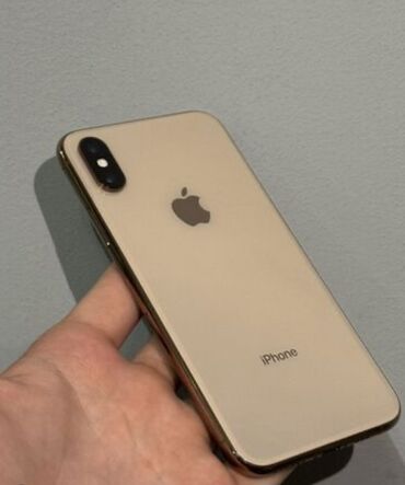 зарядка iphone 5: IPhone Xs, Колдонулган, 64 ГБ, Алтын, Заряддоочу түзүлүш, 79 %