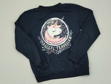 sweterki świąteczne dla dziewczynek: Sweterek, SinSay, 9 lat, 128-134 cm, stan - Dobry