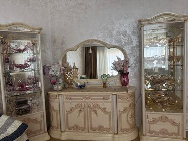 декоративные элементы для кухонной мебели: Зал үчүн гарнитур, түсү - Саргыч боз