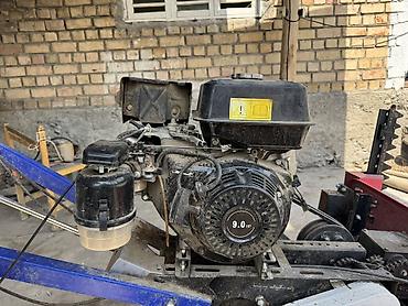 Мотоблоки и агрегаты: Мотоблок с навесной сегментной косилкой (жаткой). - Двигатель — 6