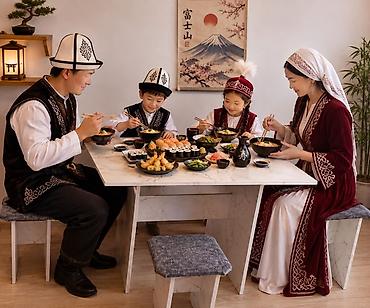 кухоные стол: Кухонный комплект: стол + 4 табурета - Комплектация: прямоугольный — 7