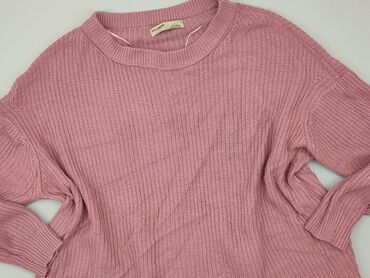 pull and bear joggery damskie: Sweter, Pull and Bear, M, stan - Dobry