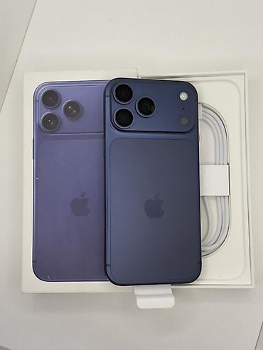watch 10: IPhone 17 Pro Max, Б/у, 256 ГБ, Синий, Кабель, Коробка, 100 % — 2