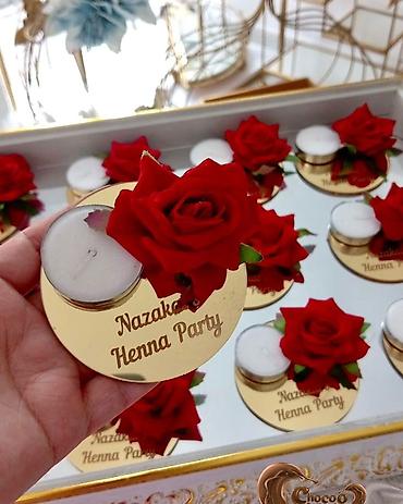 xonca novruz: Xınayaxdı mərasimləri üçün aksesuarlar. Paylama konfetlərin — 1