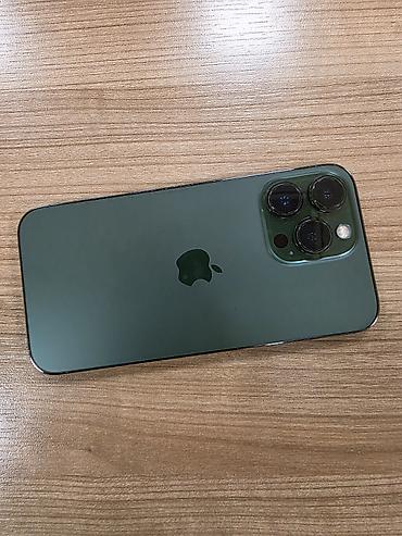 iphone barter var: IPhone 13 Pro, 256 GB, Alpine Green, Barmaq izi, Face ID, Simsiz şarj — 5
