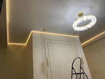 Натяжной потолок: Натяжной потолок Глянцевое, Матовое, 3D потолки Гарантия, Бесплатная консультация, Бесплатный замер — 3