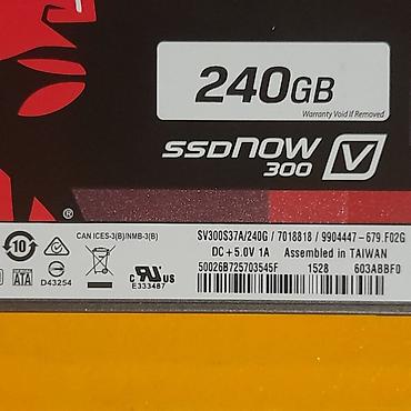 ssd 240 gb: Накопитель для ПК, Б/у, Kingston, SSD, 256 ГБ, 2.5", Для ПК — 3
