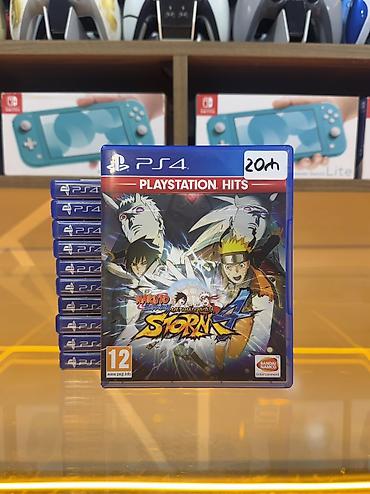 Video oyunlar və konsollar: Naruto Ultimate Ninja Storm 4-PS4 diski Oyun diski tam işlək — 1