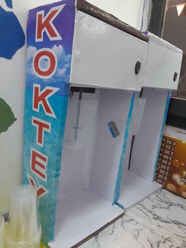 Avtoservis avadanlıqları: Kokteyl aparatı az işlənib çarxı paçevnikdir