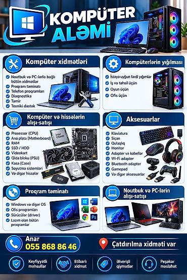 Texnikanın təmiri: Kompüterlərin və telefonların ekran kodlarının silinmədən bərpa — 1