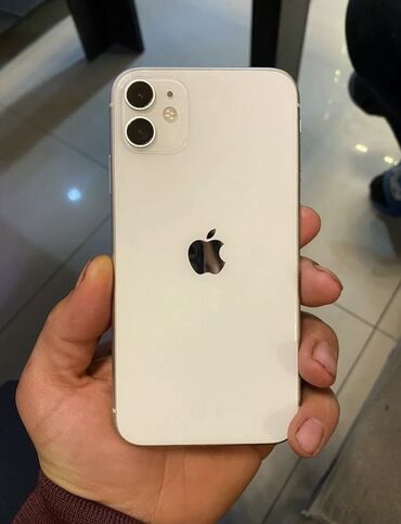 Apple iPhone: IPhone 11, 128 GB, Ağ, Zəmanət