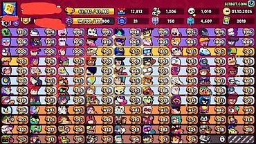 Видео оюндар: Аккаунт Supercell: Brawl Stars + Clash Royale Brawl Stars: - Кубки — 3