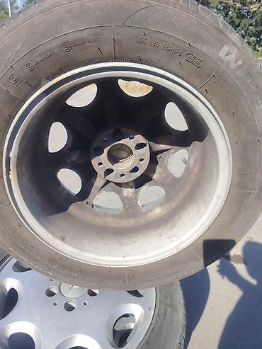 89 tekeri: Mercedes-Benz üçün yüngül lehimli disk və şin komplekti - Disklər — 2