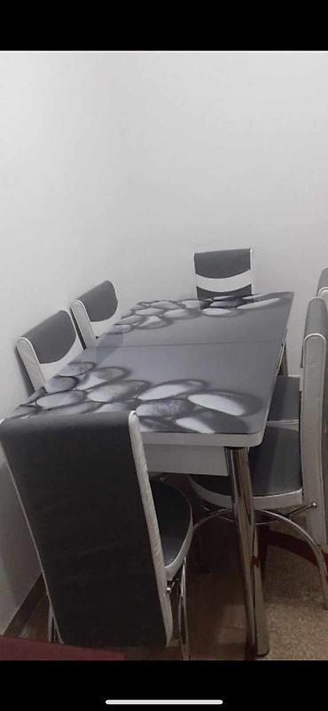Setovi stolova i stolica: 02. Komplet sto i 6 stolica nova cena 230e — 5