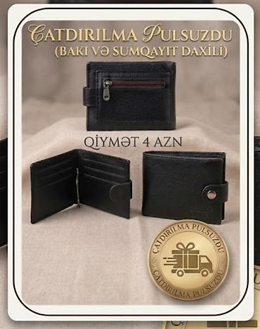 kişi ucun pul qabı: Pulqabı, Eko dəri, Yeni — 1