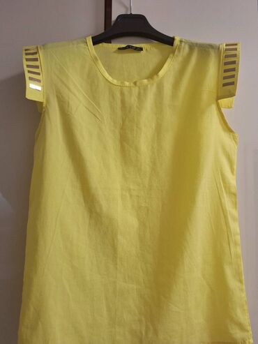 duksa rolka majice na duzi rukav kosulje: M (EU 38), bоја - Žuta