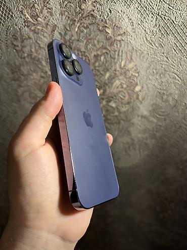 iphone xs lalafo: IPhone 14 Pro Max, Б/у, 512 ГБ, Deep Purple, Зарядное устройство, Защитное стекло, Чехол, 82 % — 2