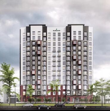 квартира в районе рабочий городок: 1 бөлмө, 44 кв. м, 7 кабат, ПСО (өзү оңдоп түзөтүп бүтүү үчүн)