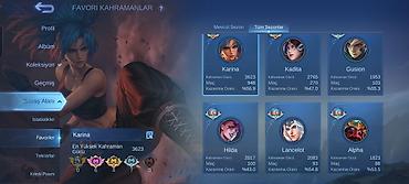 tar satılır: Mobile Legends: Bang Bang oyun hesabı - Server/Region — 3