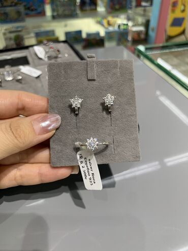 Серебряные наборы украшений: Набор украшений, Проба 925, Женские, Новый — 11