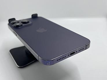 фейс: IPhone 14 Pro Max, Б/у, 256 ГБ, Deep Purple, Защитное стекло, Чехол, 78 % — 3