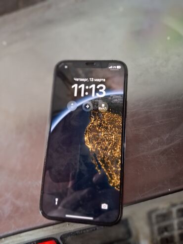 iphone арзан: IPhone 12 Pro, Колдонулган, 256 ГБ, Black Titanium, Заряддоочу түзүлүш, Коргоочу айнек, Каптама, 79 %