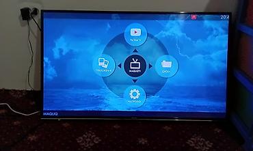 Телевизор MAQIQ с функциями Smart TV. Характеристики и возможности: -