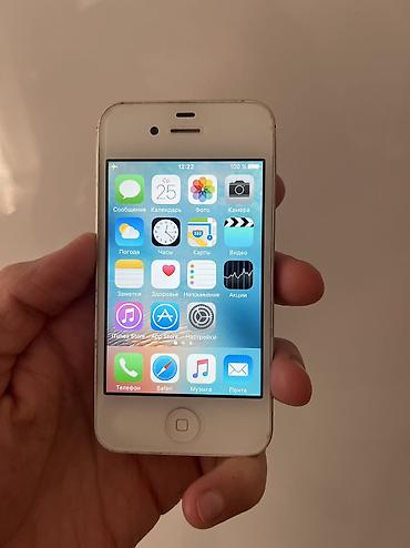 Apple iPhone: IPhone 4S, Б/у, 16 ГБ, Белый, Зарядное устройство, Кабель — 3