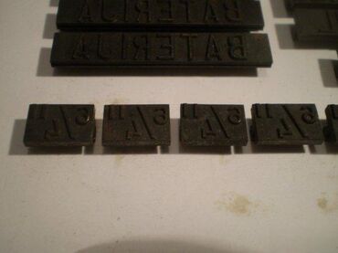 Ostali alati i mašine: Šabloni slova i oznaka sa colovnim merama Komplet šablona sa slovima i — 5