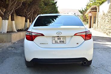 avtomobil diski: Toyota Corolla sedan – ağ rəng, modern dizaynlı ön barmaqlıq və LED — 7