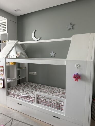детские кроватки на заказ: Односпальная кровать, Для девочки, Для мальчика, Б/у