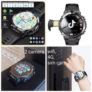 a52 ekran qiymeti: Yeni, Smart saat, Sim kart