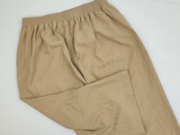 krótkie spodenki dla 40 latki: Spodnie materiałowe damskie, rozmiar 4XL