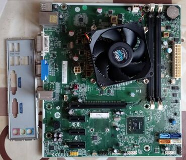 материнская плата: Ana plata-HP H-CUPERTINO2_H61 (soket 1155) Processor i5 2400 3.1 GHz 4