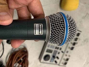 Микшерные пульты: Продаётся комплект для вокала и мероприятий: 🎤 Shure Beta 58A 🎤 Shure — 10